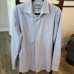Michael Kors cornflower blue men’s dress Shirt